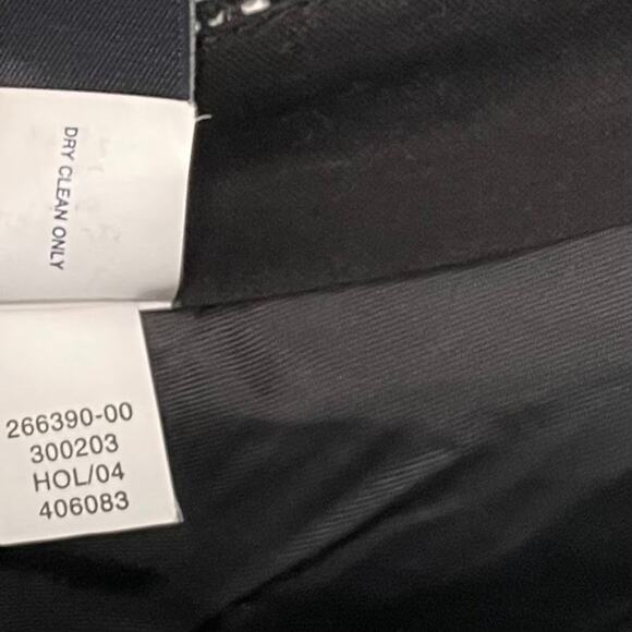 Gap Fits Small Black White Tweed Skirt Academia Career Flare School Preppy Y2K - Picture 8 of 11